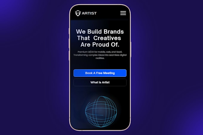 design a modern mobile app UI UX in figma or framer