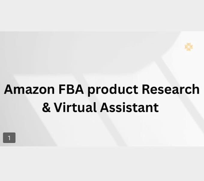 be your amazon virtual assistant for product research