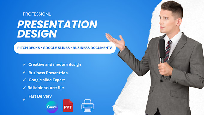 design a modern powerpoint and google slides presentation