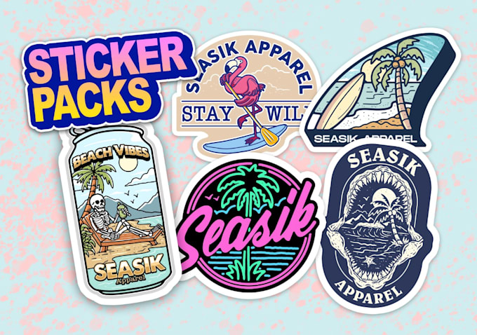 create a sticker packs custom design