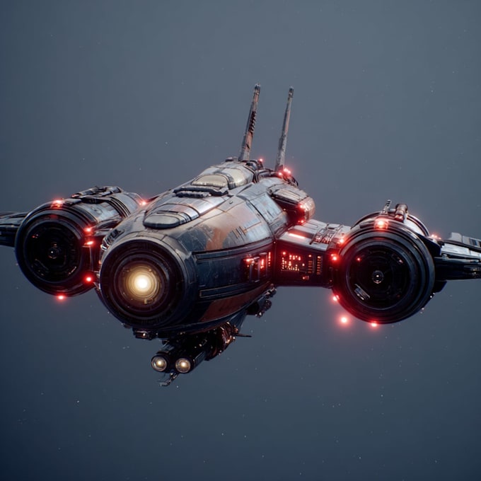 make a sci fi spaceship