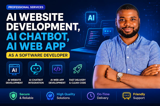 do ai website development, ai chatbot, ai web app