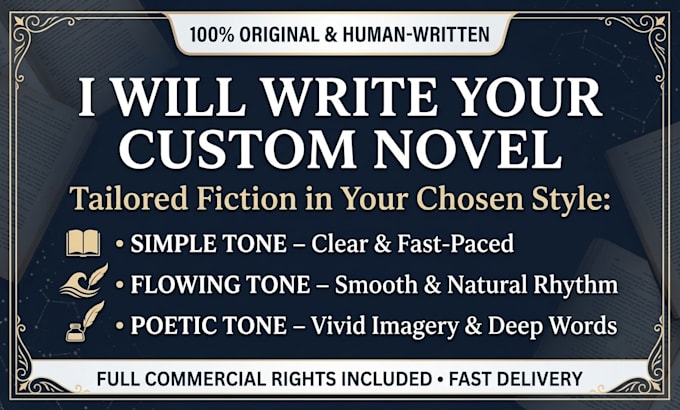 make you a comprehensive novel