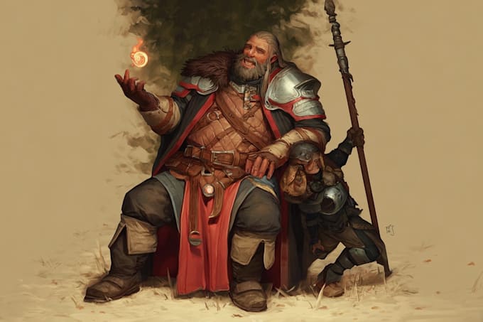 draw your rpg game character design
