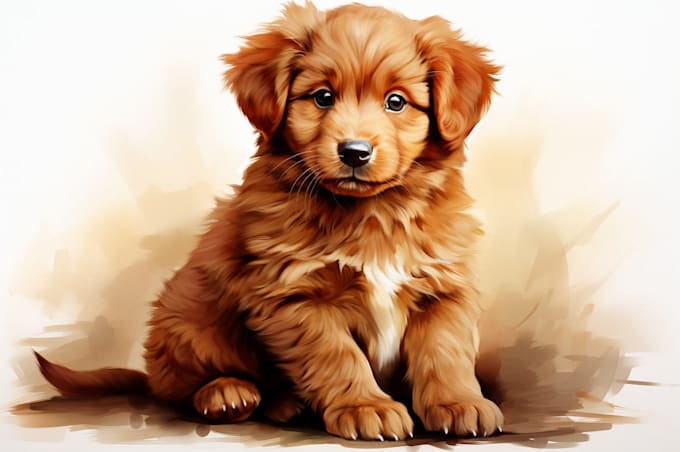 paint stunning pet portrait