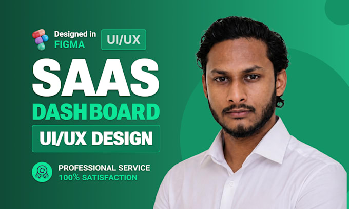 design modern saas dashboard and admin panel UI UX in figma