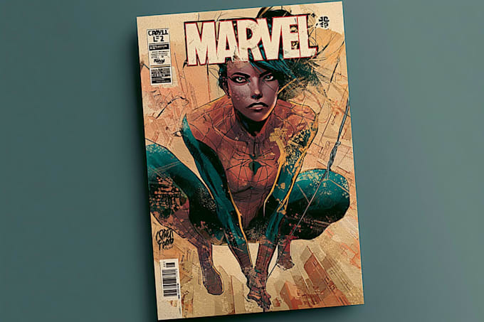 create custom comic cover art for your story