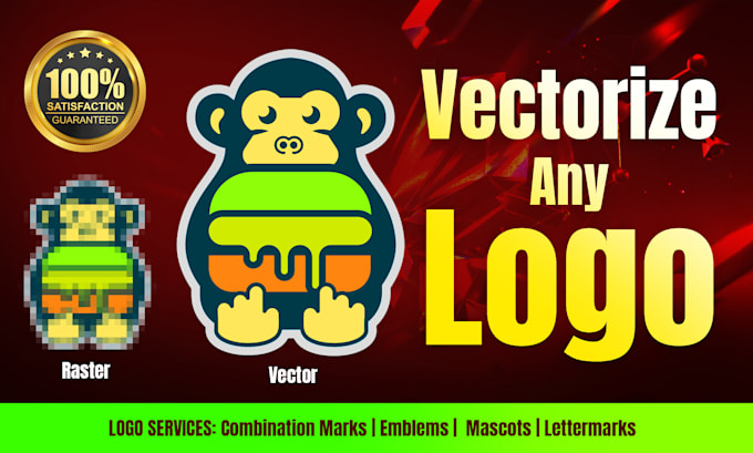 logo vectorization and redraw