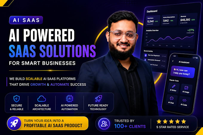 build an ai saas website and app with recurring revenue