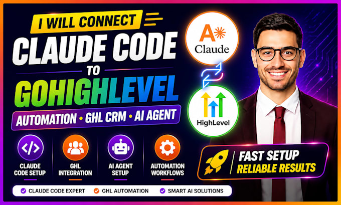 connect claude code to gohighlevel automation ghl CRM claude ai agent