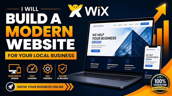 build a modern website for your local business