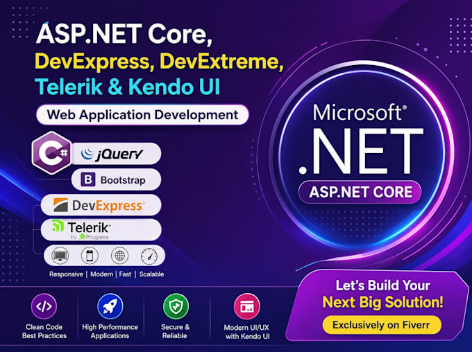 develop asp net core web api and sql server backend