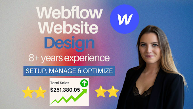 create a business website on webflow