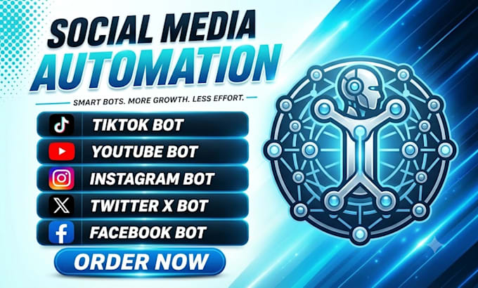 build a telegram, instagram, twitter, tiktok or youtube bot