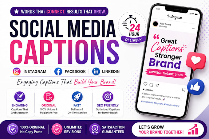 write engaging instagram and facebook captions
