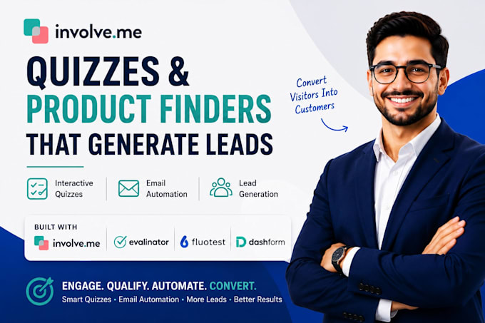 build involve me, pointerpro survey, fillout lead quizzes, crm email automation