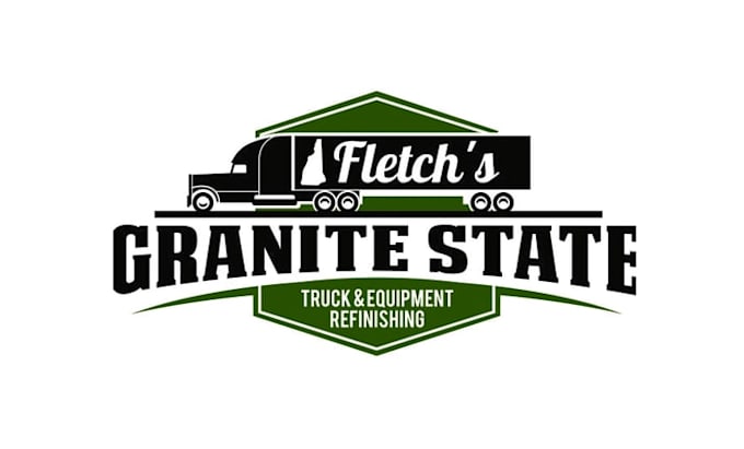 make hampshire based trailer logo with refinishing company
