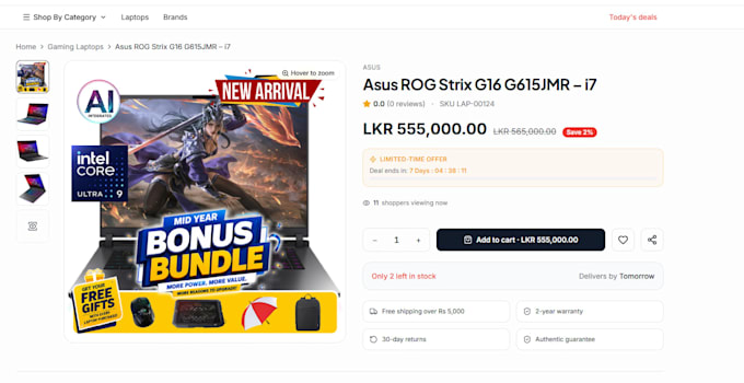 build a custom ecommerce website using laravel react nextjs and filament