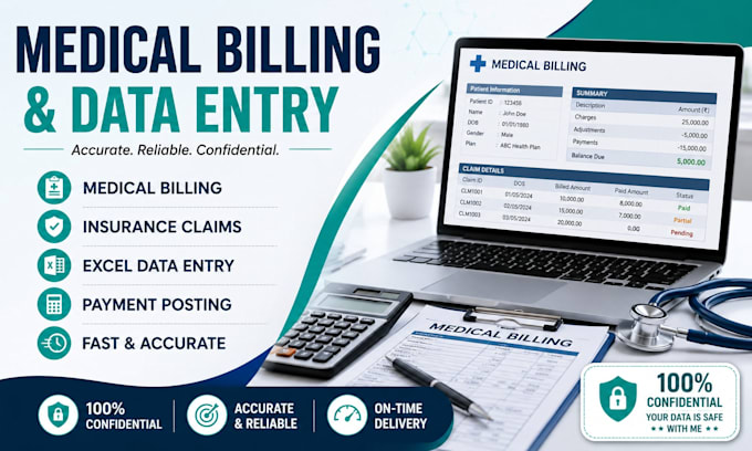 do accurate excel data entry and healthcare data management