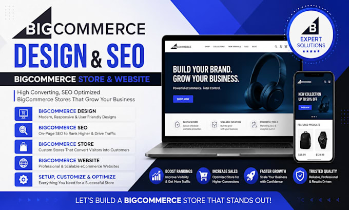 design, build, or fix your bigcommerce store with expert SEO