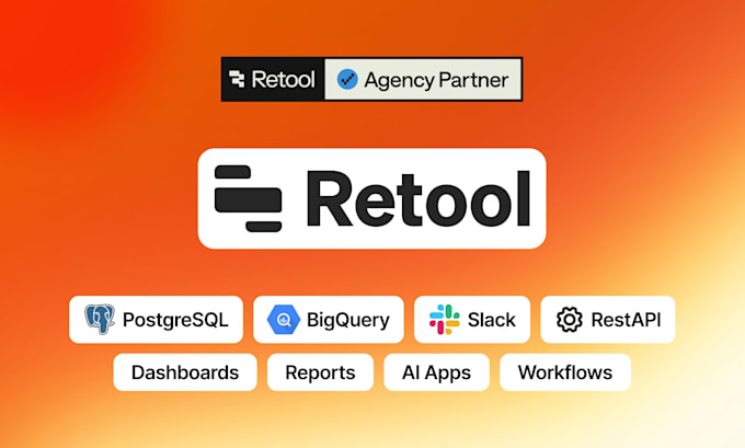 build retool internal tools, ai automation and API integrations
