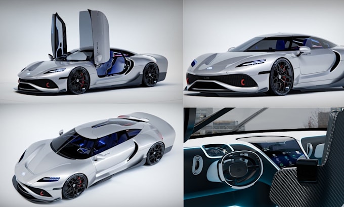 do 3d car modeling 3d car rendering low poly car 3d car animation 3d printing