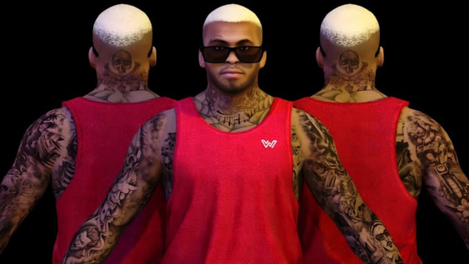 create your custom face ped for fivem, custom fivem ped,custom tattoo for gta
