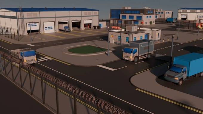 create realistic ue5 3d game environment unity terrain design with modular props