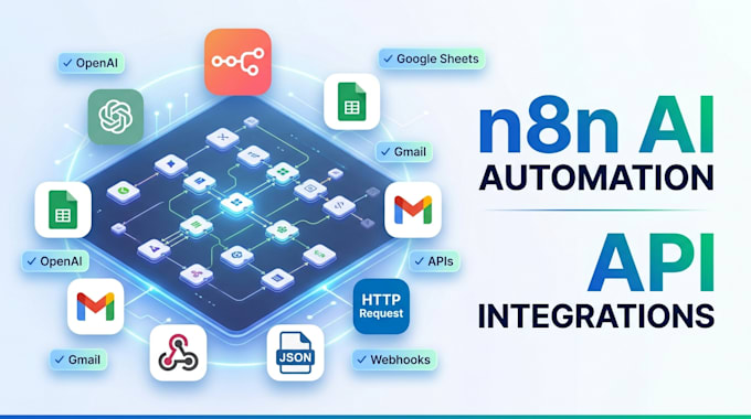 n8n ai automation workflows and API integrations