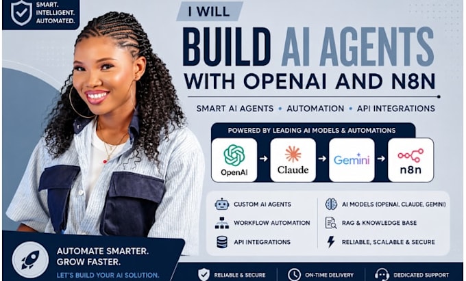 build ai agents with openai and n8n
