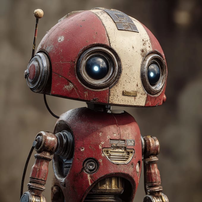 design sci fi mecha and robot concept art