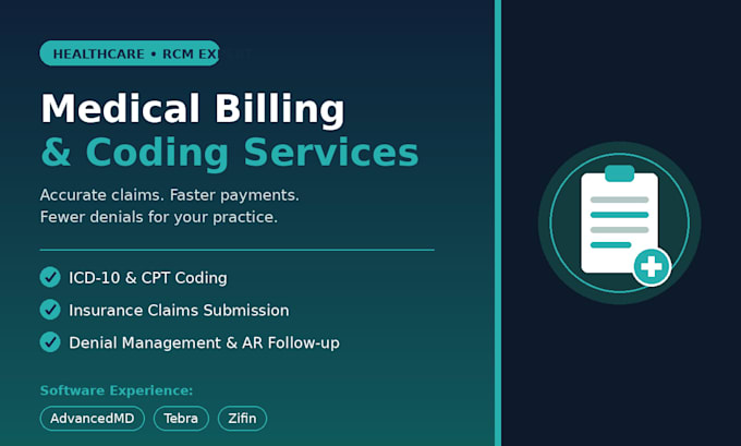 handle your medical billing, coding and insurance claims