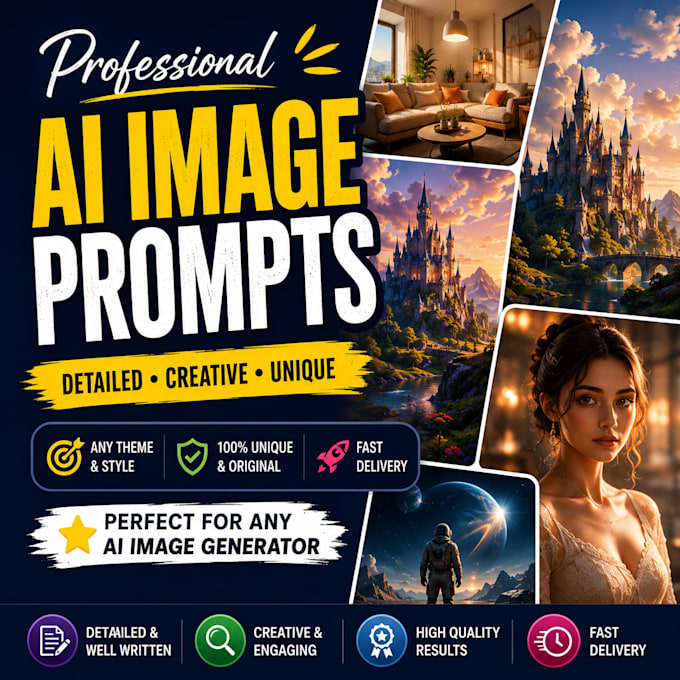 write custom ai image and video prompts for chatgpt, midjourney and flux