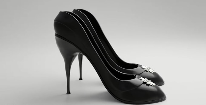 create luxury sneaker cgi rendering premium footwear product visualization