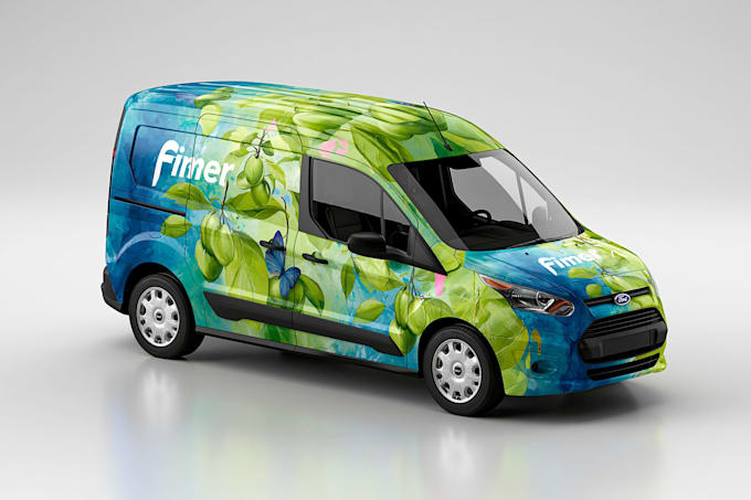 draw car wrap design