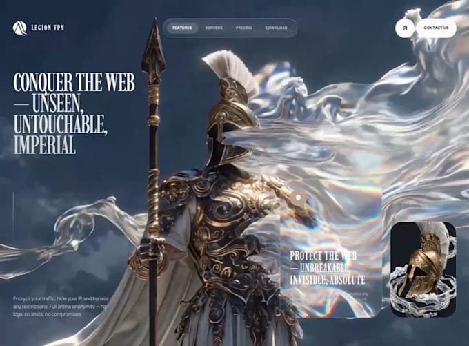 build a modern website with stunning 3d scroll animations
