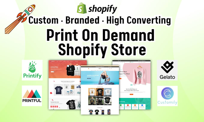 build a custom shopify print on demand store for your brand