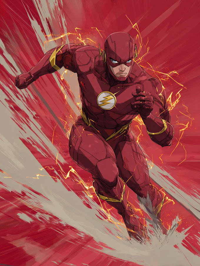 create custom comic book superhero art