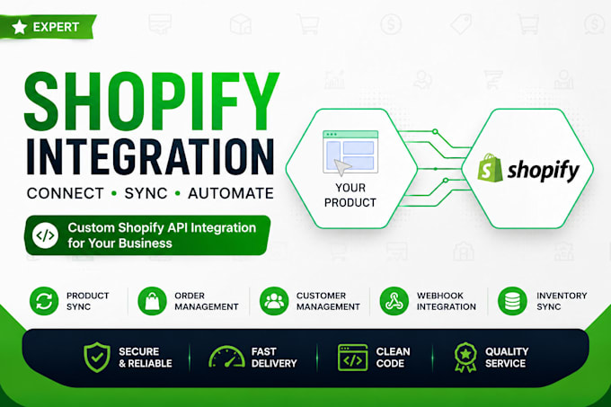 integrate shopify API with your web application