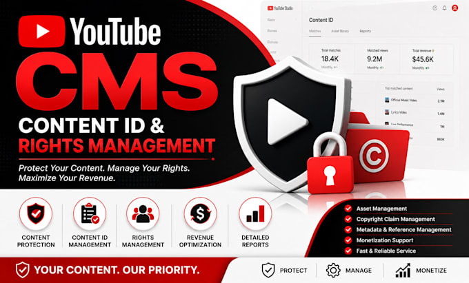 build and monetize your youtube cms content id mcn and cms