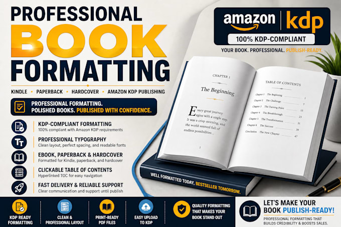 book formatting for amazon KDP, paperback formatting, amazon KDP book publishing