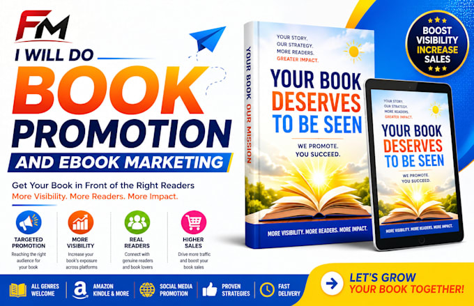 do book promotion and ebook marketing