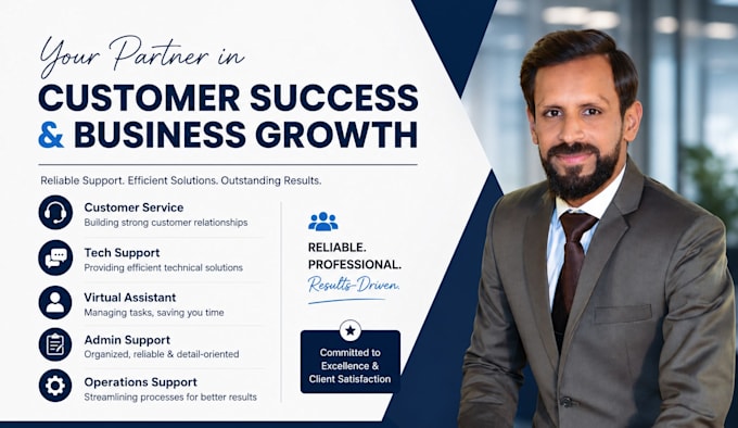 be your professional customer support specialist and VA