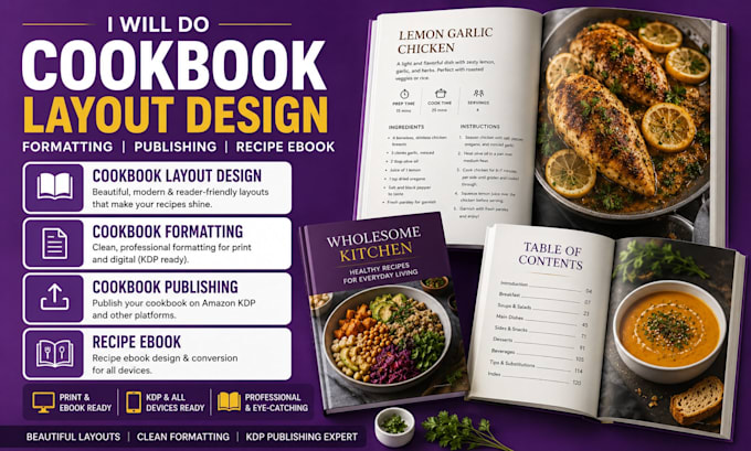 do cookbook layout design cookbook formatting cookbook publishing recipe ebook