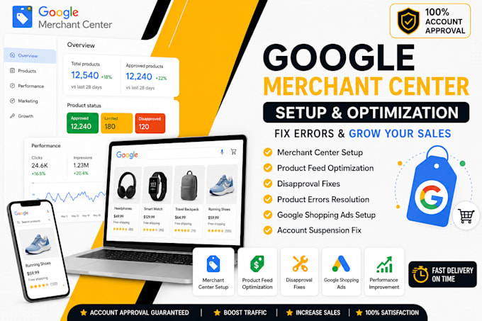 fix google merchant center suspension misrepresentation with goggle shopping ads