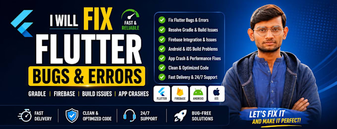 fix flutter bugs, errors, android and ios build issues