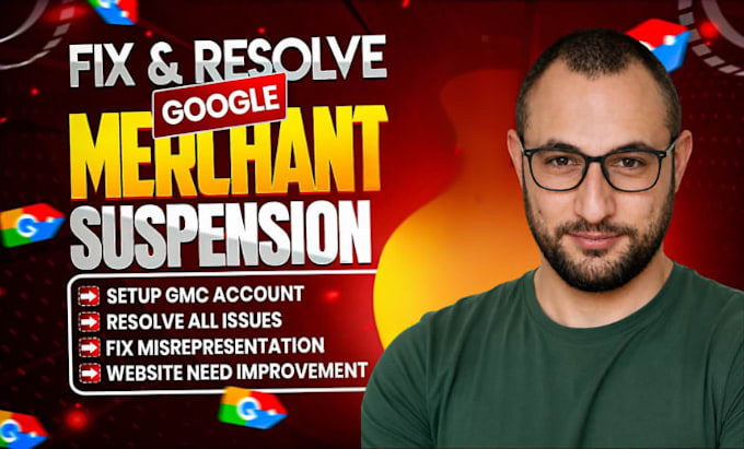 fix google merchant center suspension and gmc misrepresentation