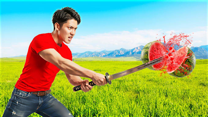 design high CTR challenge and survival youtube thumbnails
