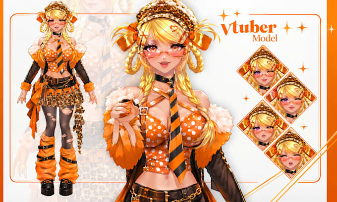 live 2d vtuber models design and rig quality live 2d vtuber model 2d vtubers