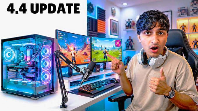 design high CTR vlog and tech youtube thumbnails